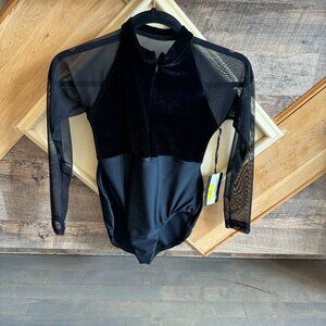 Suffolk "Gemstone Empire" 3/4 cap sleeve leotard